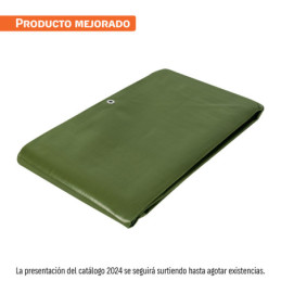 LT-45X Lona uso rudo, verde olivo, 4 x 5 m, Truper Expert