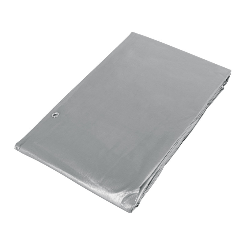 LT-46 Lona gris reforzada 4 x 6 m, Truper