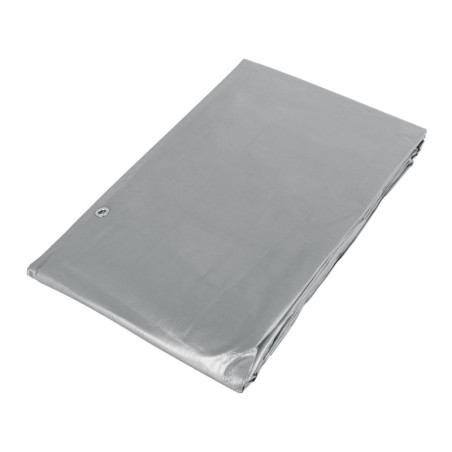 LT-46 Lona gris reforzada 4 x 6 m, Truper
