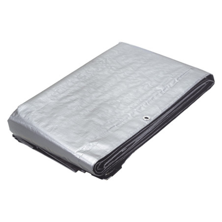 LT-56 Lona gris reforzada 5 x 6 m, Truper