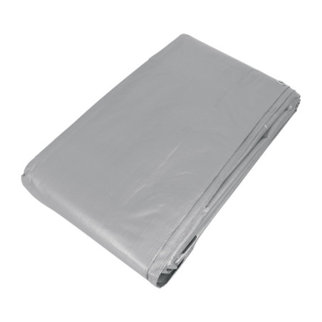 LT-57 Lona gris reforzada 5 x 7 m, Truper