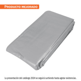 LT-69 Lona gris reforzada 6 x 9 m, Truper