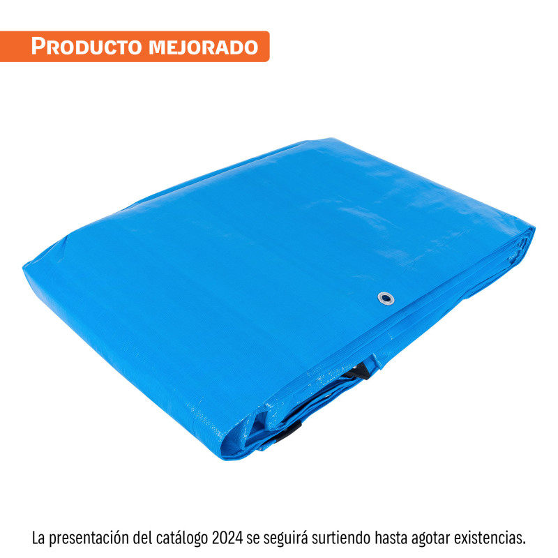 LT-69Z Lona reforzada, 6 x 9 m, azul