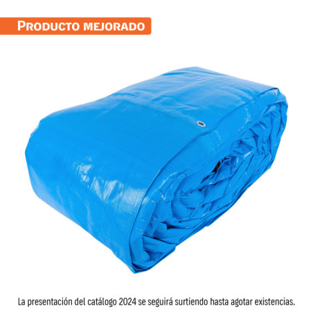 LT-914Z Lona reforzada, 9 x 14 m, azul
