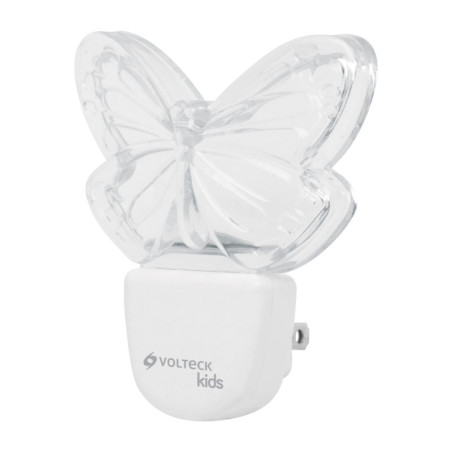 LUZ-09 Luz de noche de LED, mariposa, Volteck