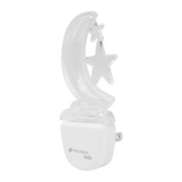 LUZ-11 Luz de noche de LED, luna, Volteck