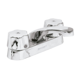 M-048 Mezcladora 4' para lavabo, nariz larga, cartucho cerámico