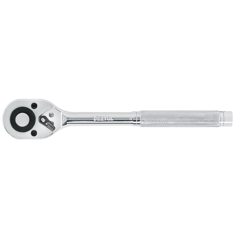 M-1252PB Matraca cuadro 1/2' cabeza de pera liberación rápida, Pretul