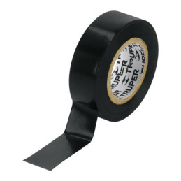 M-22 Cinta de aislar de 9 m x 19 mm, negra, Truper