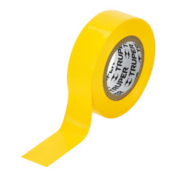 M-22A Cinta de aislar de 9 m x 19 mm, amarilla, Truper
