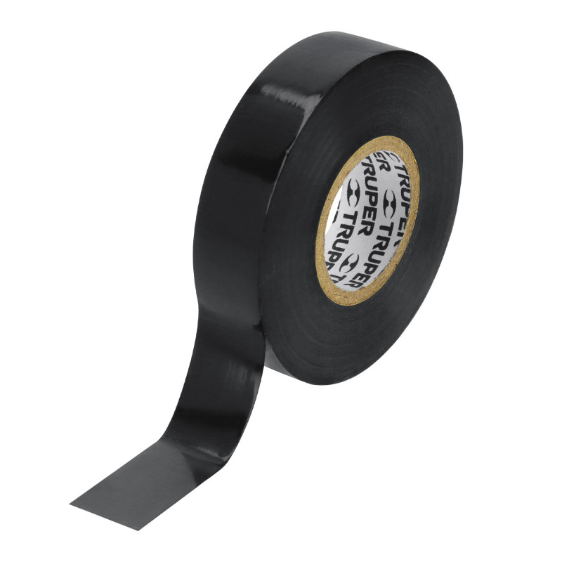 M-33 Cinta de aislar de 18 m x 19 mm, negra, Truper