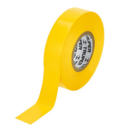 M-33A Cinta de aislar de 18 m x 19 mm, amarilla, Truper