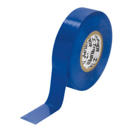 M-33Z Cinta de aislar de 18 m x 19 mm, azul, Truper