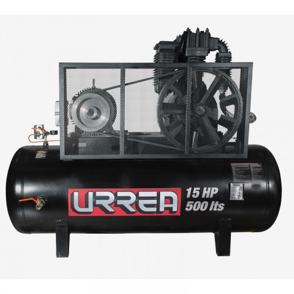 COMP9515 URREA Compresor de aire industrial 500lt 15HP 220/440V 3 fases uso extra pesado Urrea | DIHERESA