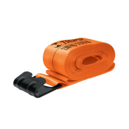 MAL-B3P Banda de 4' x 9 m con gancho plano para malacate, Truper