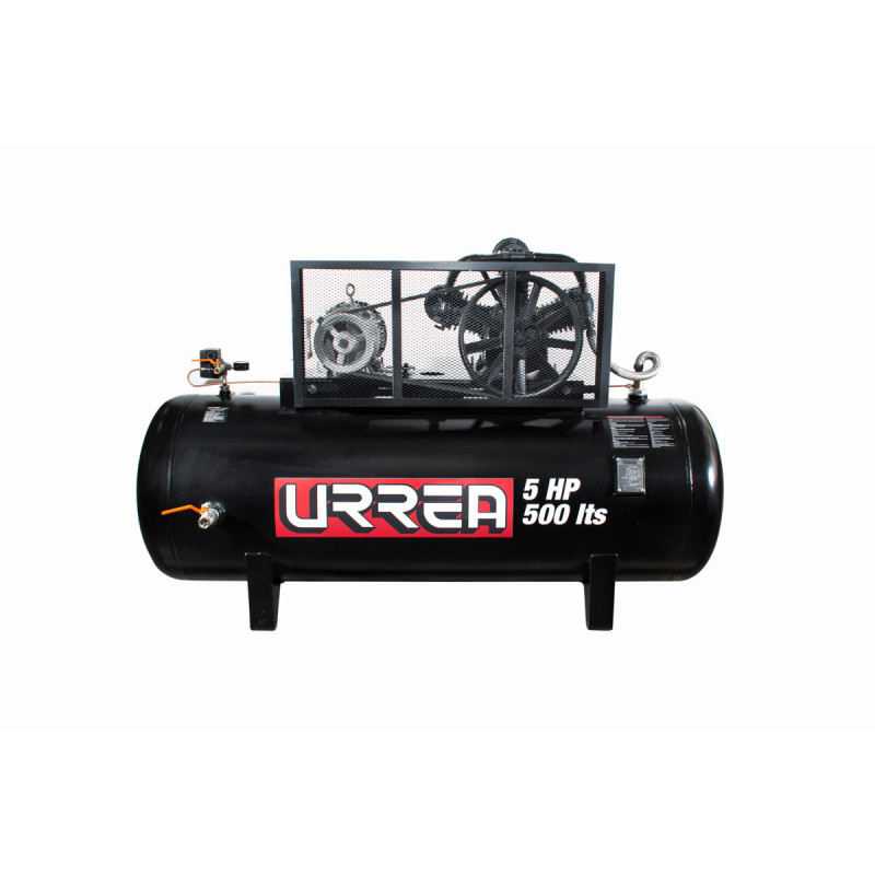 COMP9505 URREA Compresor de aire industrial 500lt 5HP 220/440V 3 fases uso extra pesado Urrea | DIHERESA COMP9505 URREA Compresor de aire industrial 500lt 5HP 220/440V 3 fases uso extra pesado Urrea | DIHERESA