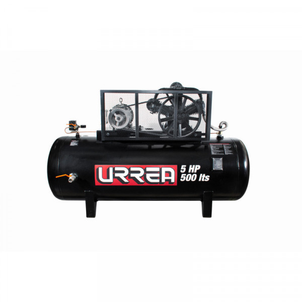 COMP9505 URREA Compresor de aire industrial 500lt 5HP 220/440V 3 fases uso extra pesado Urrea | DIHERESA