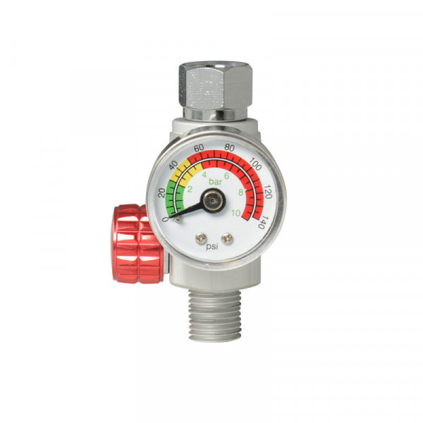 UPR2 URREA Regulador de aire con manómetro 1/4" NPT 145 PSI Urrea | DIHERESA