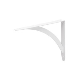 MED-10BB Ménsula reforzada blanca 8 x 10' diseño barra, Fiero