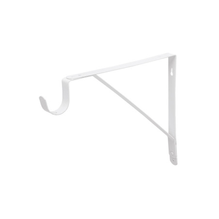 MED-12BG Ménsula reforzada blanca 11 x 12' con gancho, Fiero