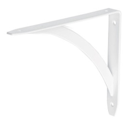 MED-6BB Ménsula reforzada blanca 5 x 7' diseño barra, Fiero