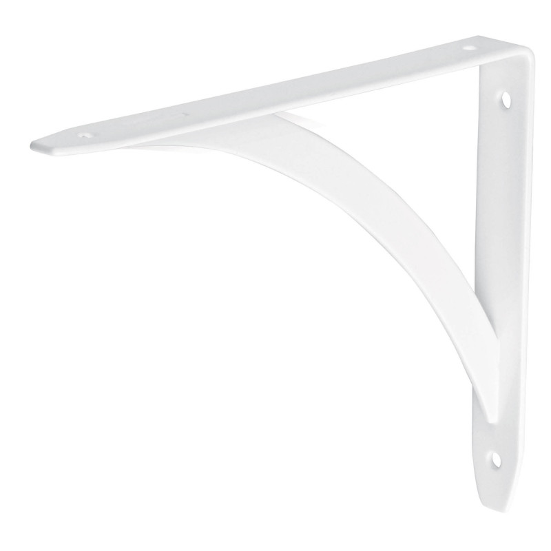 MED-6BB Ménsula reforzada blanca 5 x 7' diseño barra, Fiero