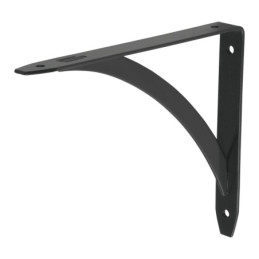 MED-6NB Ménsula reforzada negra 5 x 7' diseño barra, Fiero