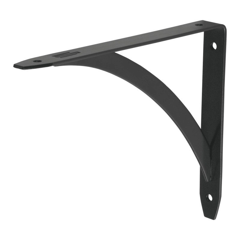 MED-6NB Ménsula reforzada negra 5 x 7' diseño barra, Fiero