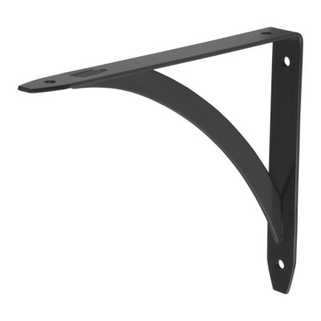 MED-6NB Ménsula reforzada negra 5 x 7' diseño barra, Fiero