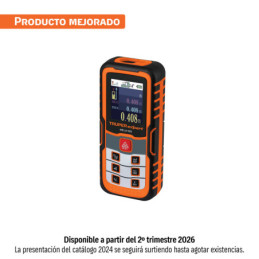 MELA-100 Medidor láser de distancia de 0.05 mm a 100 m, Truper