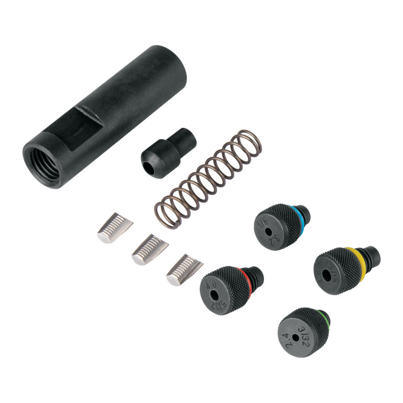 MOR-REX-8 Kit de refacciones y mordazas para remachadora REX-8, Truper