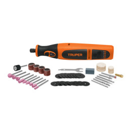 MOTO-AI Herramienta rotativa inalámbrica 7.2 V, profesional, Truper