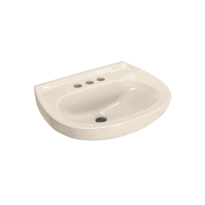 MUBA-10M Lavabo cerámico con rebosadero, marfil, Foset