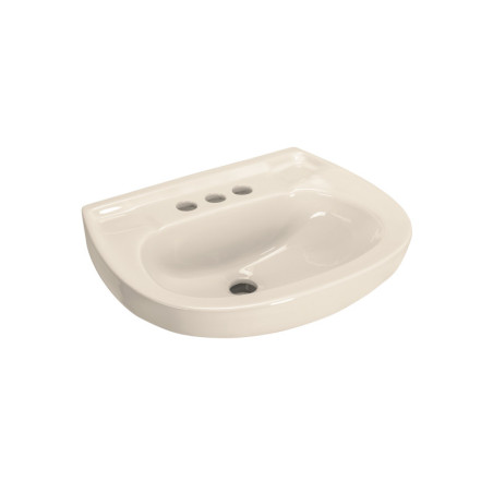 MUBA-10M Lavabo cerámico con rebosadero, marfil, Foset