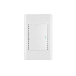 PA-APSE3-LB Placa armada blanca 1 interruptor 3 módulos, Lisboa, Volteck