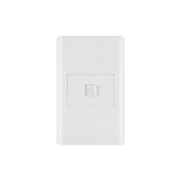 PA-TE-LB Placa armada blanca 1 toma para teléfono 1.5 mód, Lisboa