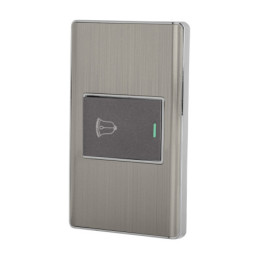 PA-TI-LA Placa armada acero 1 interruptor de timbre 1.5 mód, Lisboa