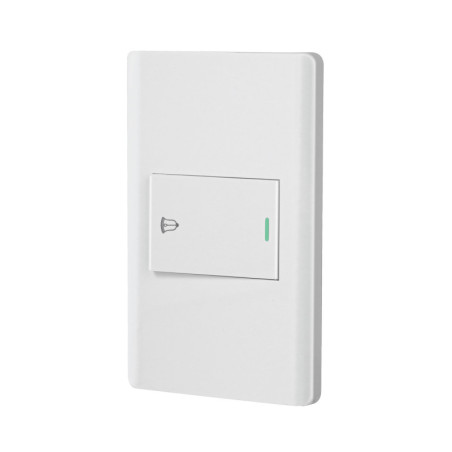 PA-TI-LB Placa armada blanca 1 interruptor de timbre 1.5 mód, Lisboa