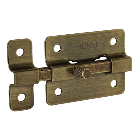 PAA-35 Pasador de barra plana 2', latón antiguo, Hermex