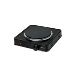 PAEL-1CDN Parrilla eléctrica quemador tipo disco, negra, Volteck