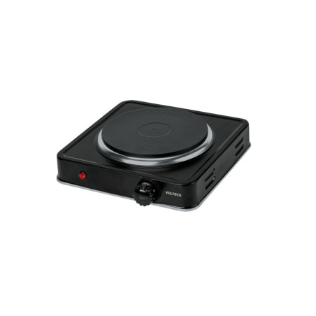 PAEL-1CDN Parrilla eléctrica quemador tipo disco, negra, Volteck