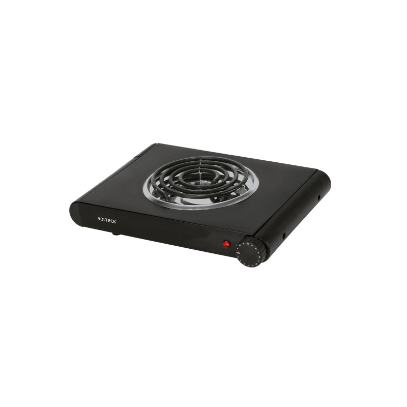 PAEL-1CN Parrilla eléctrica de resistencia, negra, Volteck