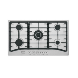 PAGA-5EX Parrilla de gas empotrable 5 quemadores, acero inox, Foset