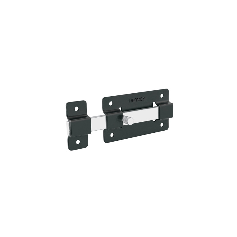 PAN-37 Pasador de barra plana 4', negro, Hermex