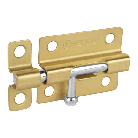 PAS-31 Pasador de barril de acero latón 3', Hermex