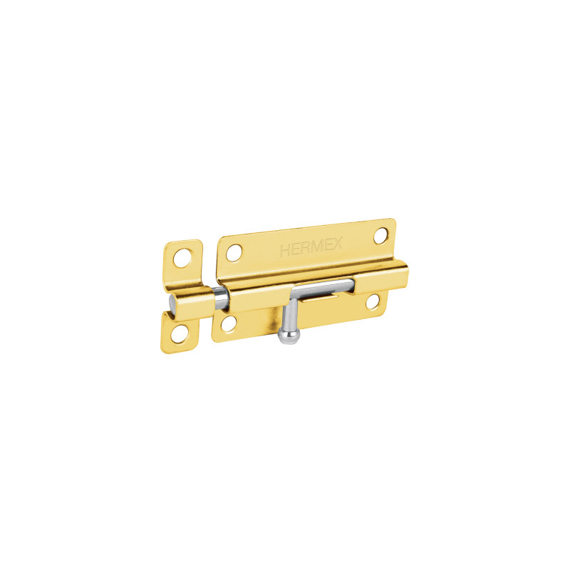 PAS-41 Pasador de barril de acero latón 4', Hermex