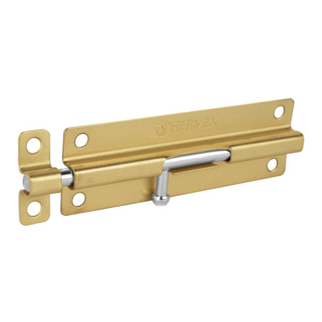 PAS-61 Pasador de barril de acero latón 6', Hermex