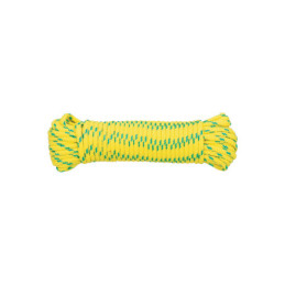 PIO-415 Piola de Polipropileno trenzada, multicolor, 4mm x 15m