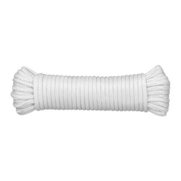 PIO-515P Piola de poliéster diamante de 5 mm x 15 m blanca, Fiero