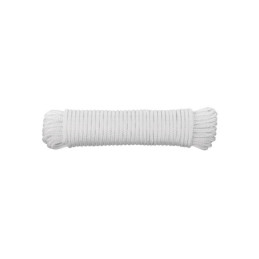 PIO-615P Piola de poliéster diamante de 6 mm x 15 m blanca, Fiero